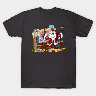 Art teacher santa T-Shirt